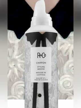 $38 Authentic R+Co CHIFFON Hair Styling Mousse 165 ml/ 5.6 OZ